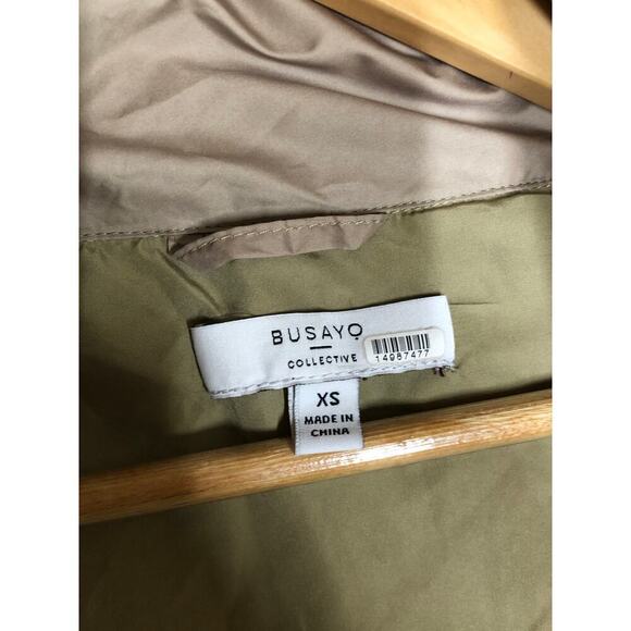 Busayo Collective Ombre Puffer Coat Full Zip XS - Picture 10 of 11